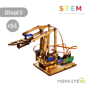 Brazo Róbotico con Arduino...
